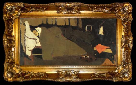 framed  Edouard Vuillard Sleep, ta009-2